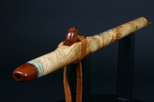 Ponderosa Pine Burl Native American Flute, Minor, High C-5, #E23A